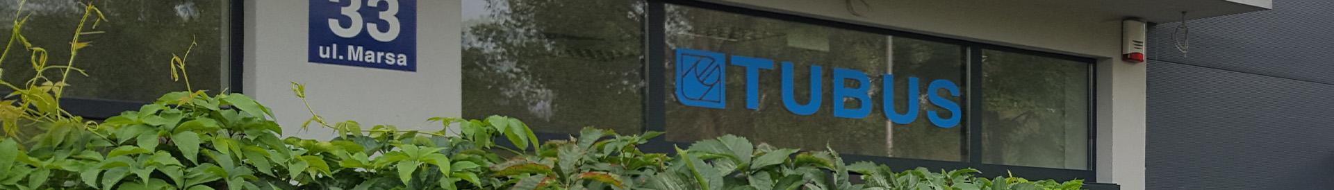fasada budynku firmy Tubus- banner 